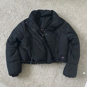 ZARA REVERSIBLE PUFFER JACKET - S